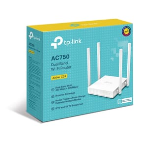 TP-Link ARCHER C24 routeur sans fil Fast Ethernet Bi-bande (2,4 GHz / 5 GHz) Blanc (ARCHER C24) — image 4