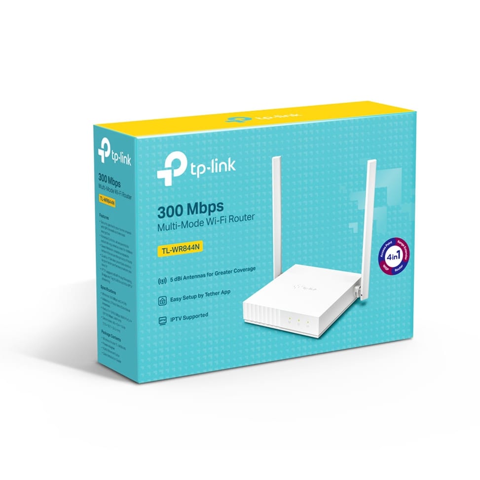TP-Link TL-WR844N routeur sans fil Fast Ethernet Monobande (2,4 GHz) Blanc (TL-WR844N) — image 4