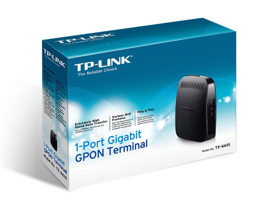 TP-Link TX-6610 terminal/unité de réseau Terminaison de réseau optique (TX-6610) — image 5
