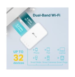 TP-Link RE300 prolongateur réseau Répéteur réseau Blanc (RE300)
