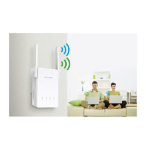 TP-Link RE210 prolongateur réseau Répéteur réseau Blanc 10, 100, 1000 Mbit/s (RE210)