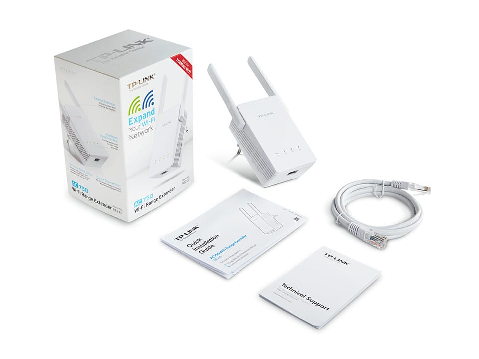 TP-Link RE210 prolongateur réseau Répéteur réseau Blanc 10, 100, 1000 Mbit/s (RE210) — image 8