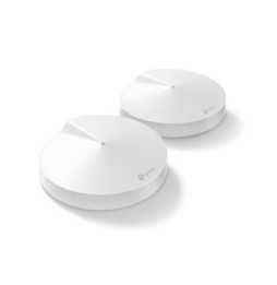 TP-Link Deco M9 Plus Tri-bande (2,4 GHz / 5 GHz / 5 GHz) Wi-Fi 5 (802.11ac) Blanc 2 Interne (DECO M9 PLUS(2-PACK))