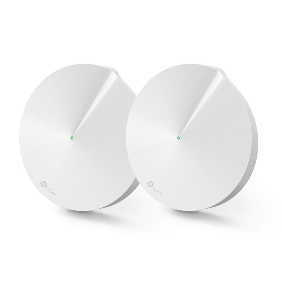TP-Link Deco M9 Plus Tri-bande (2,4 GHz / 5 GHz / 5 GHz) Wi-Fi 5 (802.11ac) Blanc 2 Interne (DECO M9 PLUS(2-PACK)) — image 2