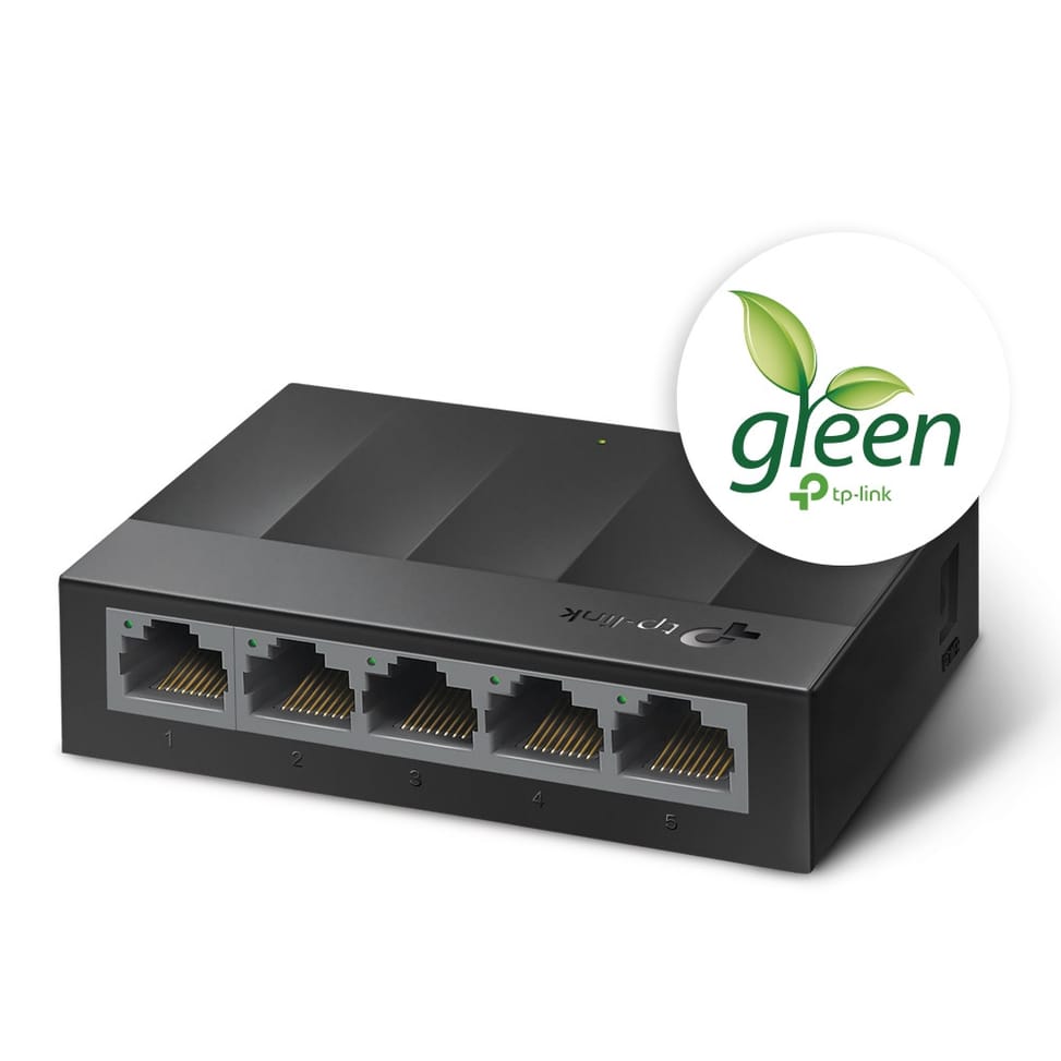 TP-Link LS1005G commutateur réseau Non-géré Gigabit Ethernet (10/100/1000) Noir (LS1005G) — image 2