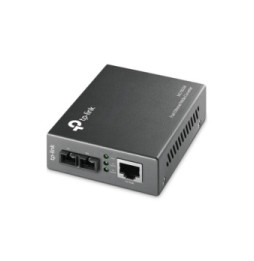 TP-Link MC100CM convertisseur de support réseau 100 Mbit/s 1310 nm Multimode Noir (MC100CM)