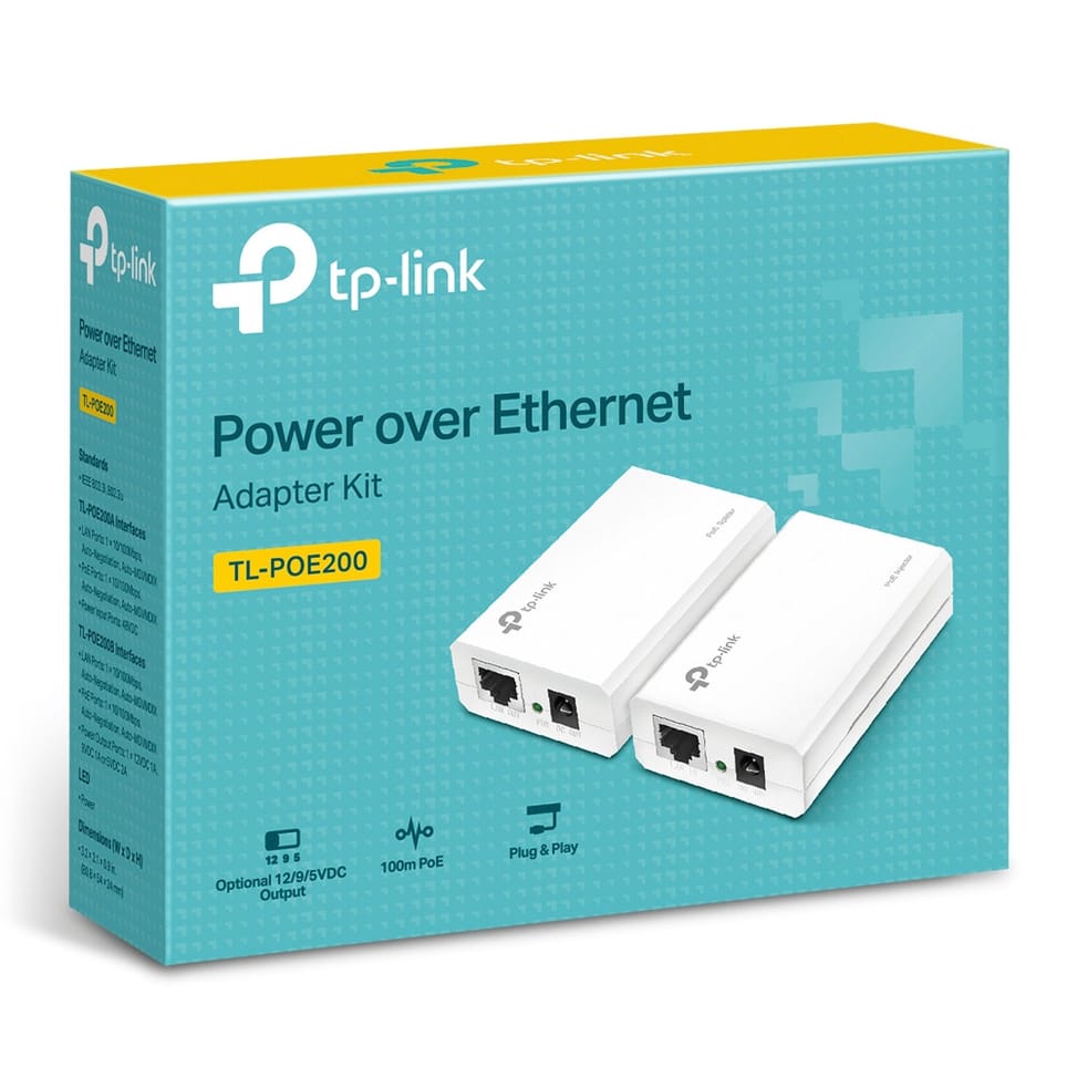 TP-Link TL-POE200 adaptateur et injecteur PoE Fast Ethernet (TL-POE200) — image 4