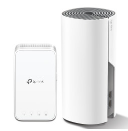 TP-Link DECO E3(2-PACK) système Wi-Fi maillé Bi-bande (2,4 GHz / 5 GHz) Wi-Fi 5 (802.11ac) Blanc Externe (DECO E3(2-PACK))