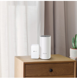 TP-Link DECO E3(2-PACK) système Wi-Fi maillé Bi-bande (2,4 GHz / 5 GHz) Wi-Fi 5 (802.11ac) Blanc Externe (DECO E3(2-PACK))