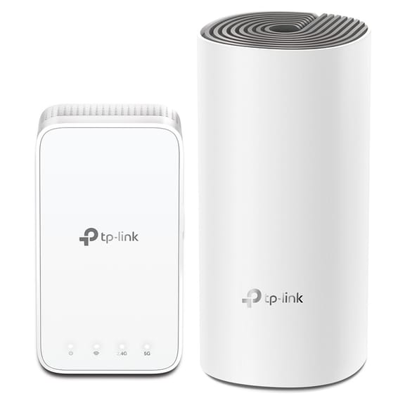 TP-Link DECO E3(2-PACK) système Wi-Fi maillé Bi-bande (2,4 GHz / 5 GHz) Wi-Fi 5 (802.11ac) Blanc Externe (DECO E3(2-PACK))