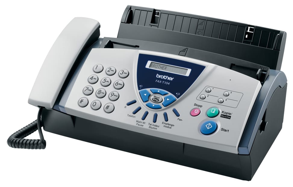 FAX-T104: Fax à transfert thermique téléphone — image 2