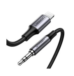 Ugreen 70509 câble de téléphone portable Argent 1 m 3,5mm Lightning (70509)