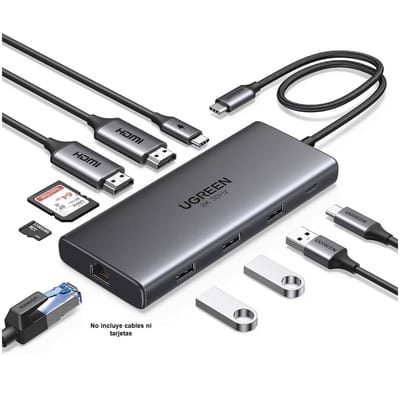 Ugreen 15534 hub & concentrateur USB Type-C 5000 Mbit/s (15534) — image 2