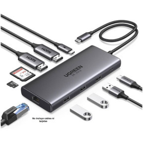 Ugreen 15534 hub & concentrateur USB Type-C 5000 Mbit/s (15534)
