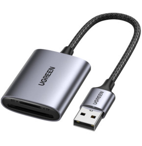 Ugreen 80887 lecteur de carte mémoire USB 3.2 Gen 1 (3.1 Gen 1) Gris (80887)