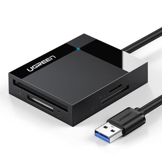 Ugreen 30333 lecteur de carte mémoire USB Noir (30333)