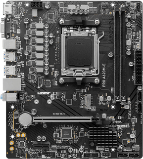 Carte Mère AMD MSI PRO A620M-E - DDR5 (911-7E28-001) — image 2