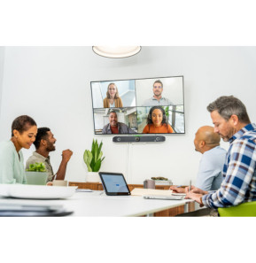 POLY Barre de visioconférence tout-en-un Studio X52 avec kit de contrôleur TC10 (8D8L1AA)