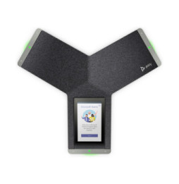 POLY Téléphone de conférence IP Trio C60 pour Microsoft Teams et compatible PoE sans radio (830A1AA)