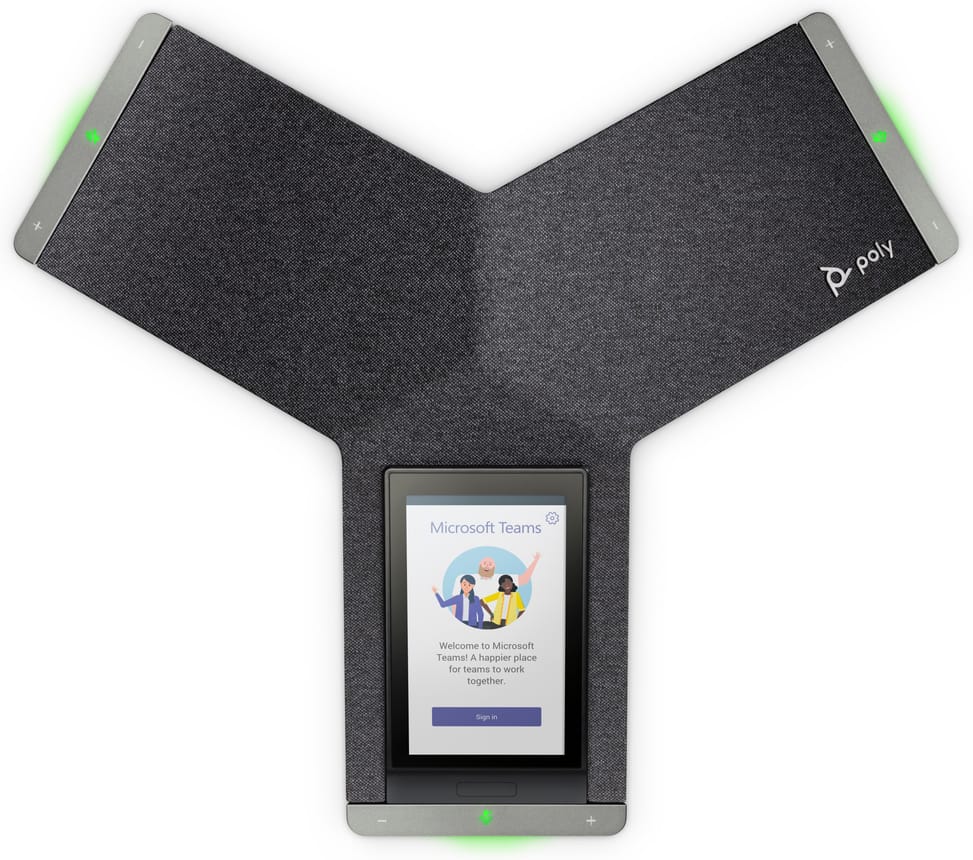 هاتف مؤتمرات IP POLY Trio C60 لـ Microsoft Teams متوافق مع PoE بدون راديو (830A1AA) — صورة 10