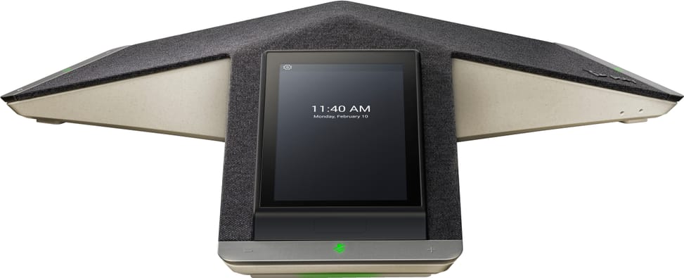 هاتف مؤتمرات IP POLY Trio C60 لـ Microsoft Teams، نطاق صوتي كامل ومتوافق مع PoE (849B6AA) — صورة 1