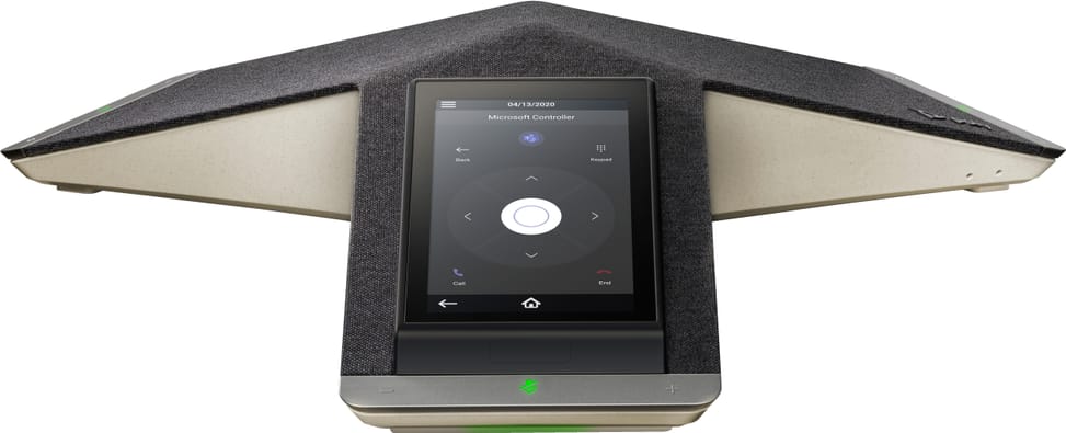 هاتف مؤتمرات IP POLY Trio C60 لـ Microsoft Teams، نطاق صوتي كامل ومتوافق مع PoE (849B6AA) — صورة 4