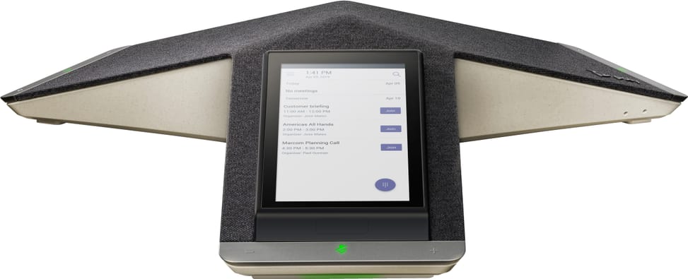هاتف مؤتمرات IP POLY Trio C60 لـ Microsoft Teams، نطاق صوتي كامل ومتوافق مع PoE (849B6AA) — صورة 9