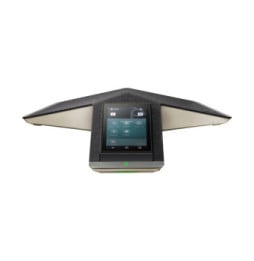 POLY Téléphone de conférence IP Trio C60 pour Microsoft Teams, radio complète et compatible PoE (849B6AA)