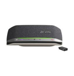POLY Haut-parleur Sync 20+M + câble USB-A vers USB-C + dongle BT700 + housse (7Y215AA)