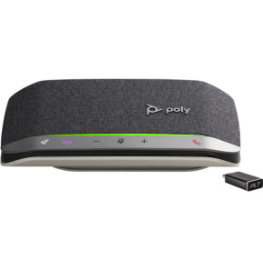 POLY Haut-parleur Sync 20+M + câble USB-A vers USB-C + dongle BT700 + housse (7Y215AA)