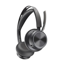 POLY Voyager Focus 2 USB-C-C Headset +USB-C/A Adapter +Charging Stand (9T9J5AA)