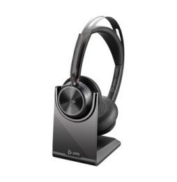 POLY Voyager Focus 2 Microsoft Teams Certified USB-C-C Headset +USB-C/A Adapter (9T9J4AA)