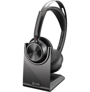 POLY Voyager Focus 2 Microsoft Teams Certified USB-C-C Headset +USB-C/A Adapter (9T9J4AA)