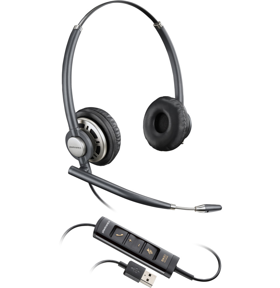 POLY Micro-casque EncorePro HW725 USB Micro-casque Poly EncorePro HW725 USB  (783M6AA)