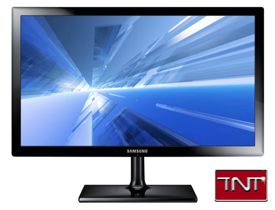 Écran TV Samsung LED TN 22 pouces (16:9) Noir glacé