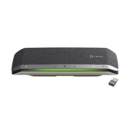 POLY Haut-parleur Sync 40+ certifié Microsoft Teams USB-A USB-C +adaptateur BT700 USB-A (77P36AA)