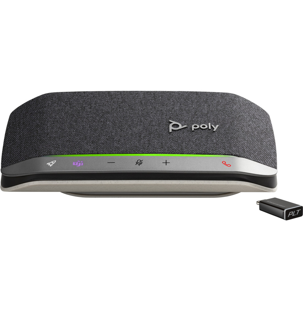 POLY Haut-parleur Sync 20-M certifié Microsoft Teams USB-C (7F0J8AA)