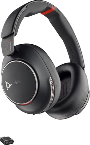 POLY Micro-casque Voyager Surround 85 UC USB-C certifié Microsoft Teams + adaptateur USB-C/A +base de chargement (8G7T8AA) — image 2