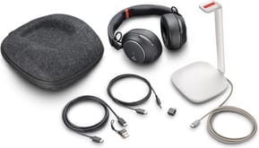 POLY Micro-casque Voyager Surround 85 UC USB-C certifié Microsoft Teams + adaptateur USB-C/A +base de chargement (8G7T8AA) — image 6