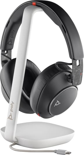 POLY Micro-casque Voyager Surround 85 UC USB-C + adaptateur USB-C/A + base de chargement (8G7T7AA) — image 5