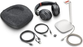 POLY Micro-casque Voyager Surround 85 UC USB-C + adaptateur USB-C/A + base de chargement (8G7T7AA) — image 8