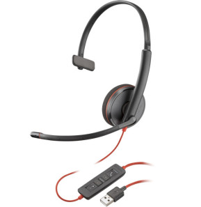 POLY Micro-casque Blackwire C3210 USB-A noir (lot) Micro-casque Poly Blackwire C3210 USB-A noir (lot)  (77R24A6)