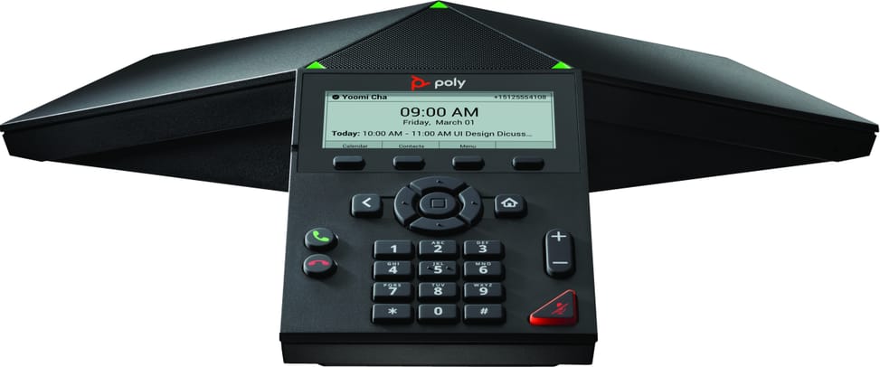POLY Trio 8300 IP Conference Phone PoE compatible, no radio (830A0AA) — image 1