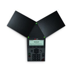 POLY Téléphone de conférence IP Trio 8300 compatible PoE sans radio (830A0AA)