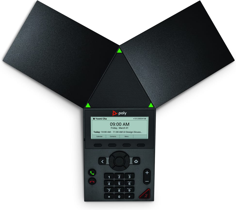 POLY Trio 8300 IP Conference Phone PoE compatible, no radio (830A0AA) — image 4