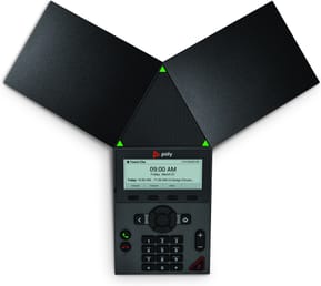 POLY Téléphone de conférence IP Trio 8300 compatible PoE sans radio (830A0AA) — image 4