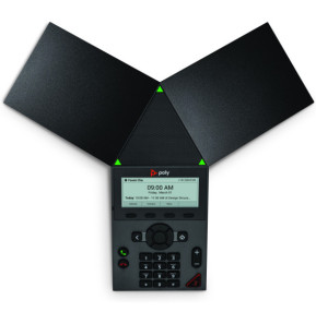 POLY Téléphone de conférence IP Trio 8300 compatible PoE sans radio (830A0AA)