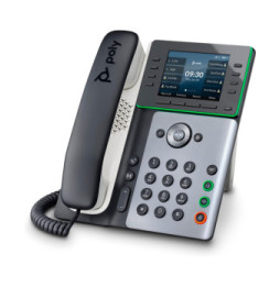 POLY Téléphone IP Edge E320 compatible PoE Téléphone IP Poly Edge E320 compatible PoE  (82M88AA)