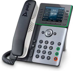 POLY Téléphone IP Edge E320 compatible PoE Téléphone IP Poly Edge E320 compatible PoE (82M88AA) — image 2
