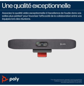 POLY Barre de visioconférence USB Studio R30 Barre de visioconférence USB Poly Studio R30  (842D2AA)